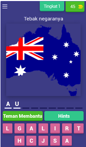 Tebak negara dari peta Screenshot 0