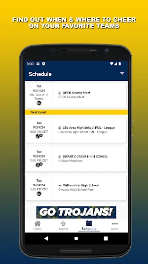 Owosso Trojans Athletics Screenshot 1