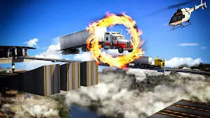 Impossible 18 Wheeler Truck Driving Screenshot 2