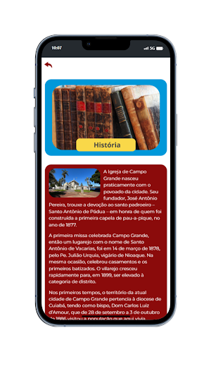 Arquidiocese de Campo Grande Screenshot 2