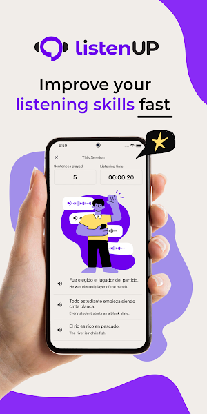 Improve Spanish listening Screenshot 0