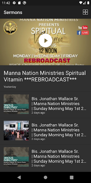 Manna Nation Ministries Screenshot 1