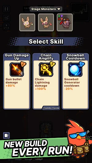 Mad Ducks: Roguelike Defense Screenshot 1