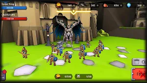 Epic Fantasy Battle Simulator - Kingdom Defense 3D Screenshot 0