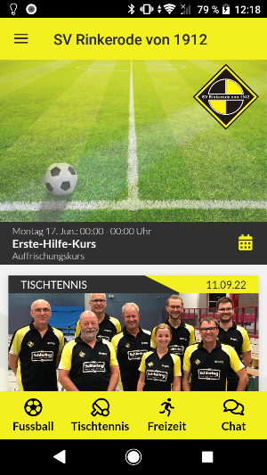 Sportverein Rinkerode 1912 Screenshot 1