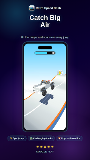 Retro Speed Dash: Arcade Racer Screenshot 3