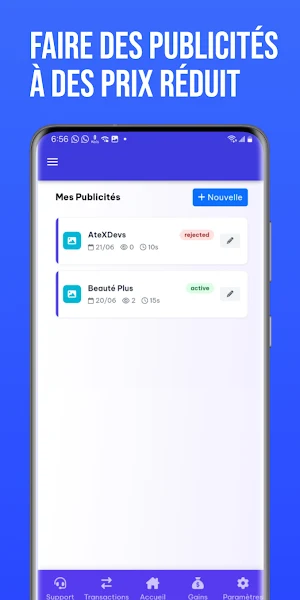 UpToP - Gagner de l'argent Screenshot 3