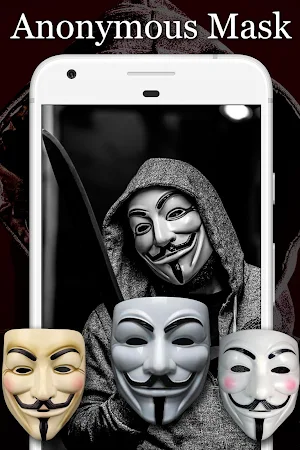 Anonymous Mask Photo Editor Free Screenshot 3