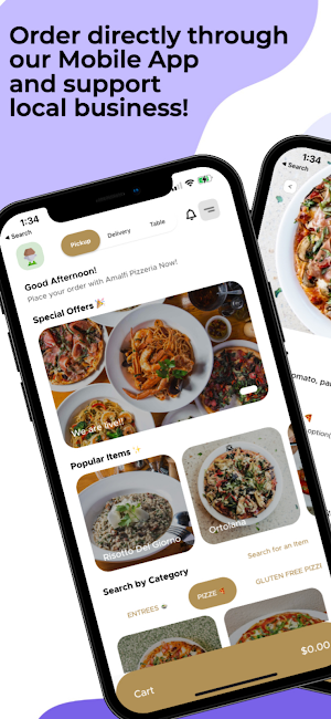 Amalfi Pizzeria Screenshot 0