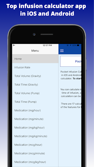 IV Infusion Calculator: Pump & Dosage Calculations Screenshot 0