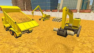 Build Water Theme Park: 3D Construction Simulator Screenshot 0