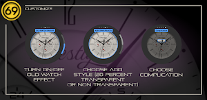 [69D] Prestige 3 watch face Screenshot 2