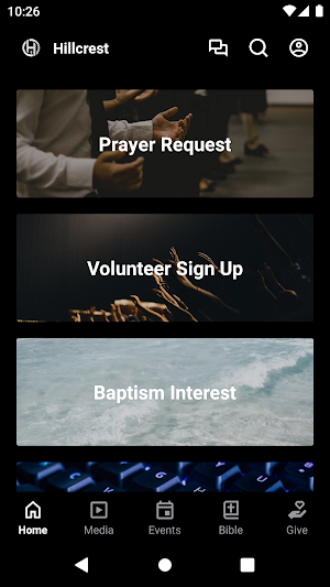 The Hillcrest Baptist Church Screenshot 0