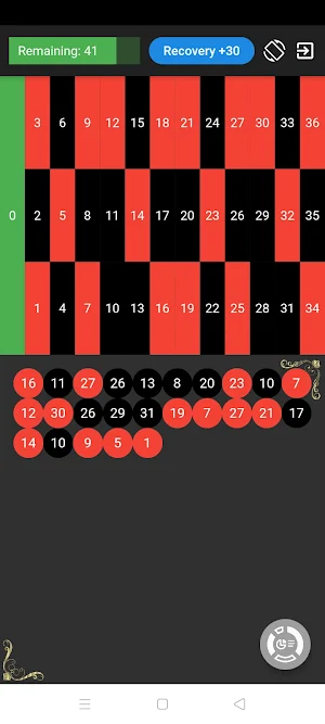 Roulette Biorhythm Screenshot 1