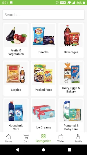 HyperFresh Grocery App Screenshot 2