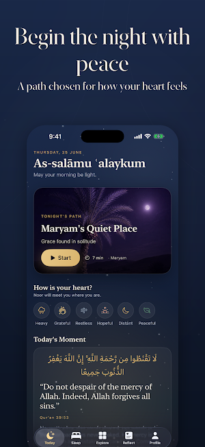 Noor: Muslim Sleep Stories Screenshot 3
