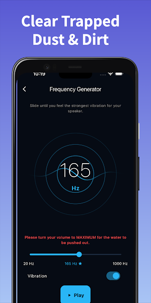 Speaker Cleaner: Water Dust Screenshot 2