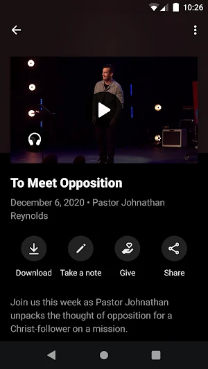 Christ Place App Screenshot 2