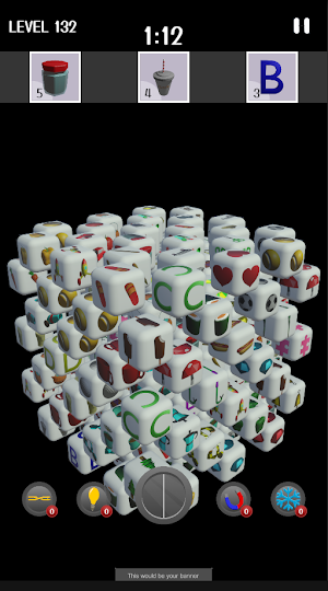 Find Cube 3D - Match 3D Cubes Screenshot 1