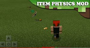 Item Physics Mod For Minecraft Screenshot 0