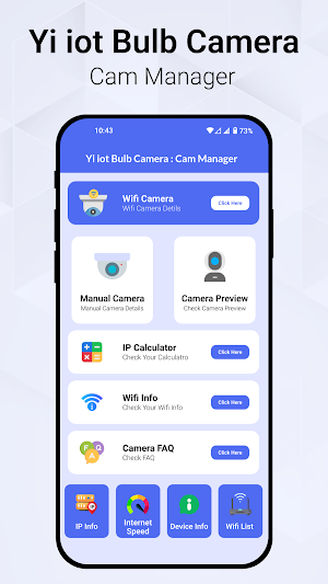 Yi iot Bulb Camera:Cam Manager Screenshot 0