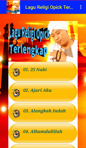 Lagu Religi Opick Lengkap Screenshot 2