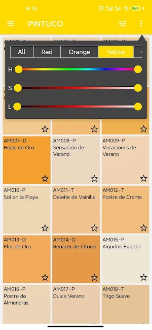 Pintuco Paint Colors Screenshot 2