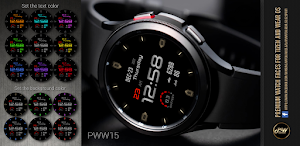 PWW15 - Sport Digi Watch Face Screenshot 0