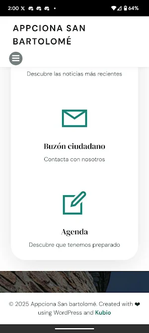 Appciona San Bartolomé Screenshot 1