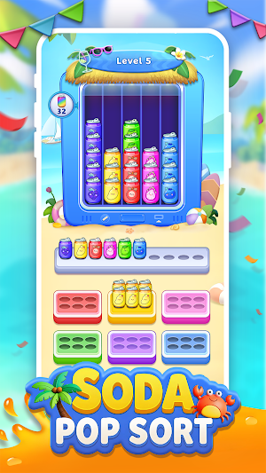 Soda Pop Sort Screenshot 0
