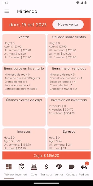 TENDERO PRO Screenshot 1