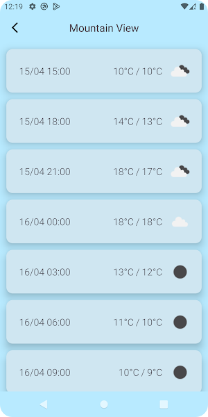 Accurate Weather Screenshot 1