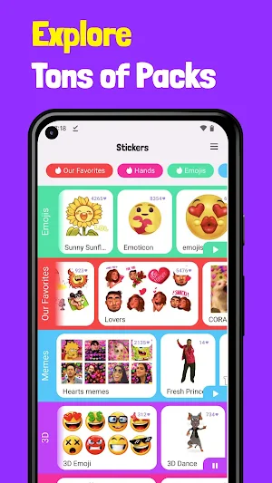 Sticker + emoji WASticker Screenshot 2