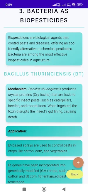 Importance of Bacteria Screenshot 3