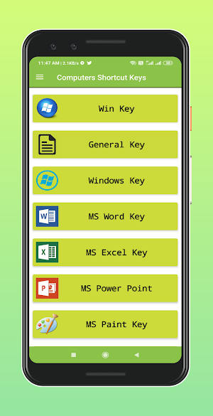 Computer Shortcut Key 2020 - Keyboard Shortcut Screenshot 0
