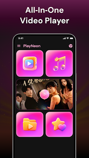 PlayNeon - Video&Drama Player Screenshot 0