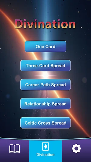Gleaming Tarot Screenshot 1