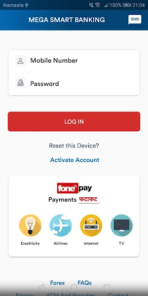 Mega Smart Banking Screenshot 2