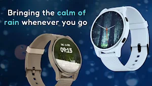 Live Rainfall Watch Face Screenshot 3