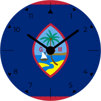 Guam Analog Watch Face