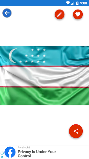 Uzbekistan Flag Wallpaper: Flags,Country HD Images Screenshot 1