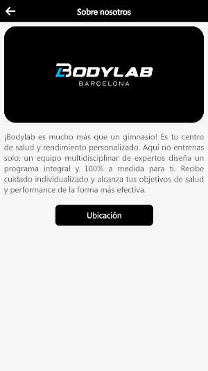 Bodylab Barcelona Screenshot 2