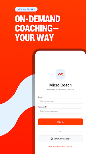 Micro Coach Screenshot 0