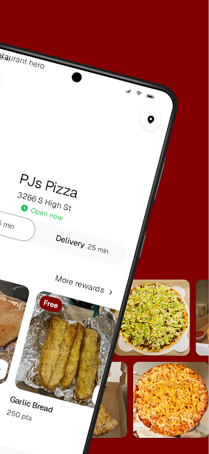 PJs Pizza Screenshot 1