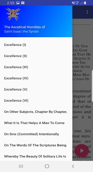 Ascetical Homilies of St Isaac Screenshot 0