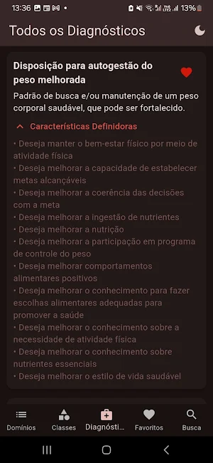 Diagnósticos NANDA Screenshot 0