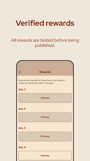 Travel Rewards - Reward Links Screenshot 1