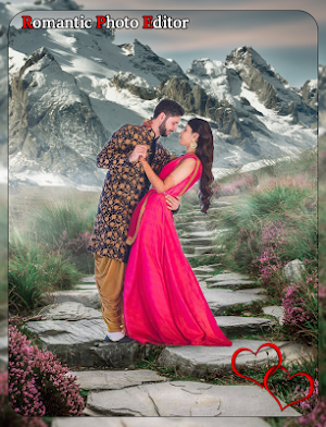 Romantic Love Photo Editor Screenshot 1