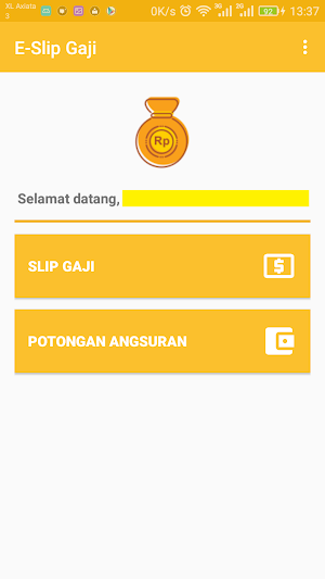 E-Slip Gaji Universitas Wijaya Screenshot 1