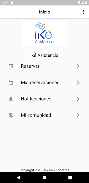 Reserva Connect-a Screenshot 1